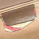 GUCCI GG Supreme Shoulder Bag PVC Beige Gold 94 02 050 Auth BA5315-16