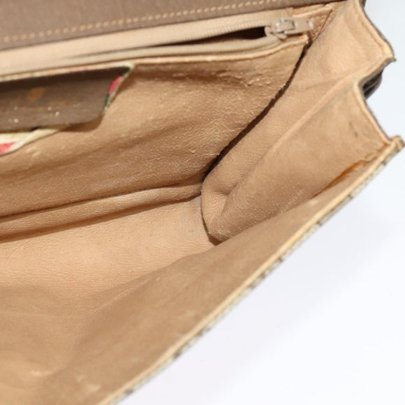 GUCCI GG Supreme Shoulder Bag PVC Beige Gold 94 02 050 Auth BA5315