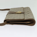 GUCCI GG Supreme Shoulder Bag PVC Beige Gold 94 02 050 Auth BA5315-4