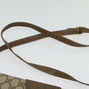 GUCCI GG Supreme Shoulder Bag PVC Beige Gold 94 02 050 Auth BA5315-8