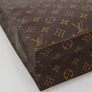 LOUIS VUITTON Monogram Sac Plat Hand Bag M51140 LV Auth BA5321-14