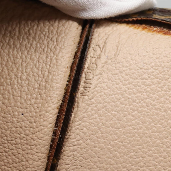 LOUIS VUITTON Monogram Sac Plat Hand Bag M51140 LV Auth BA5321