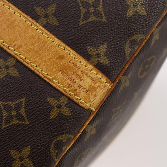 LOUIS VUITTON Monogram Keepall Bandouliere 60 Boston Bag M41412 LV Auth BA5322