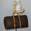 LOUIS VUITTON Monogram Keepall Bandouliere 60 Boston Bag M41412 LV Auth BA5322-24