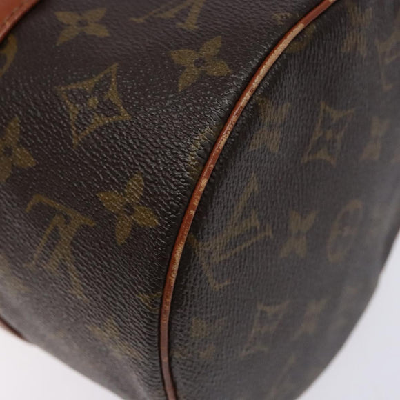 LOUIS VUITTON Monogram Papillon 30 Hand Bag M51385 LV Auth BA5327