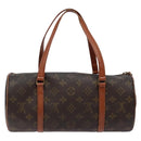 LOUIS VUITTON Monogram Papillon 30 Hand Bag M51385 LV Auth BA5327-2
