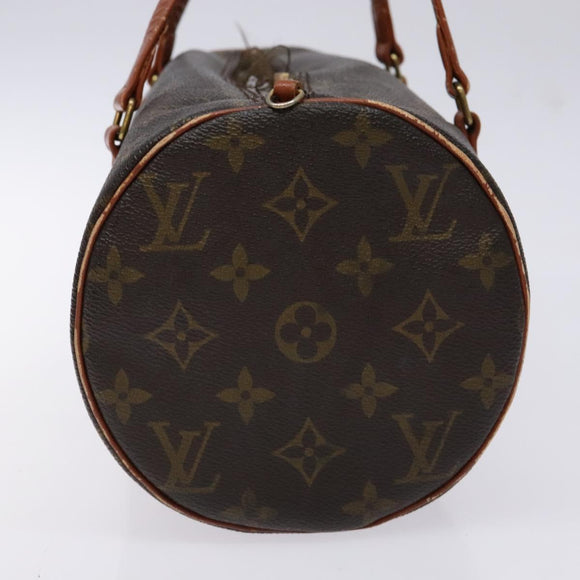 LOUIS VUITTON Monogram Papillon 30 Hand Bag M51385 LV Auth BA5327