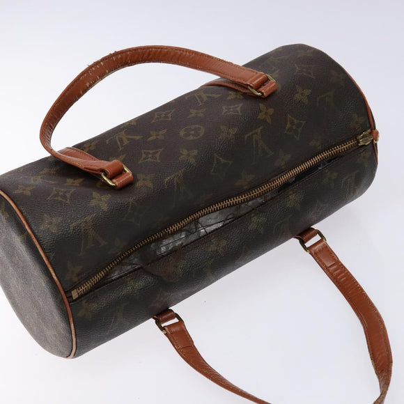 LOUIS VUITTON Monogram Papillon 30 Hand Bag M51385 LV Auth BA5327