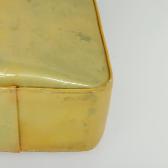 LOUIS VUITTON Monogram Vernis Columbus Tote Bag Gris M91028 LV Auth BA5329