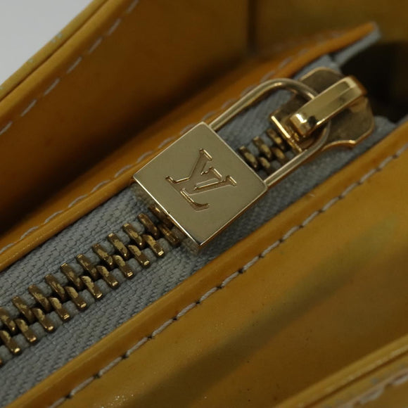 LOUIS VUITTON Monogram Vernis Columbus Tote Bag Gris M91028 LV Auth BA5329