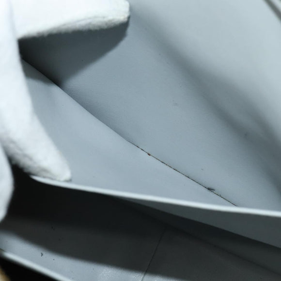 LOUIS VUITTON Monogram Vernis Columbus Tote Bag Gris M91028 LV Auth BA5329