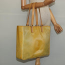 LOUIS VUITTON Monogram Vernis Columbus Tote Bag Gris M91028 LV Auth BA5329-22