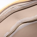 LOUIS VUITTON Monogram Vernis Houston Hand Bag Beige M91004 LV Auth BA5330-10