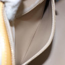 LOUIS VUITTON Monogram Vernis Houston Hand Bag Beige M91004 LV Auth BA5330-22