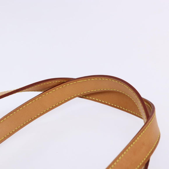 LOUIS VUITTON Monogram Vernis Houston Hand Bag Beige M91004 LV Auth BA5330