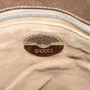 GUCCI GG Plus Supreme Tote Bag PVC Beige Gold Auth BA5333-18