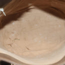 GUCCI GG Plus Supreme Tote Bag PVC Beige Gold Auth BA5333-11