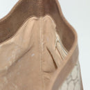 GUCCI GG Plus Supreme Tote Bag PVC Beige Gold Auth BA5333-20