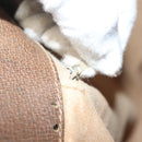 GUCCI GG Plus Supreme Tote Bag PVC Beige Gold Auth BA5333-12