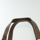 GUCCI GG Plus Supreme Tote Bag PVC Beige Gold Auth BA5333-8