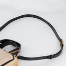 FENDI Camel Rain Hand Bag Canvas 2way Beige Gold Auth BA5335-11