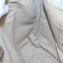 Salvatore Ferragamo Shoulder Bag Nylon Beige Silver Auth BA5336-19