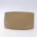 CELINE Macadam Canvas Shoulder Bag PVC Beige Gold Auth BA5337-5