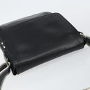 Salvatore Ferragamo Shoulder Bag Leather Black Auth BA5341-6