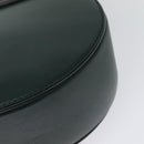 Chloe Chain Drew Shoulder Bag Leather Khaki Gold Auth BA5346-17