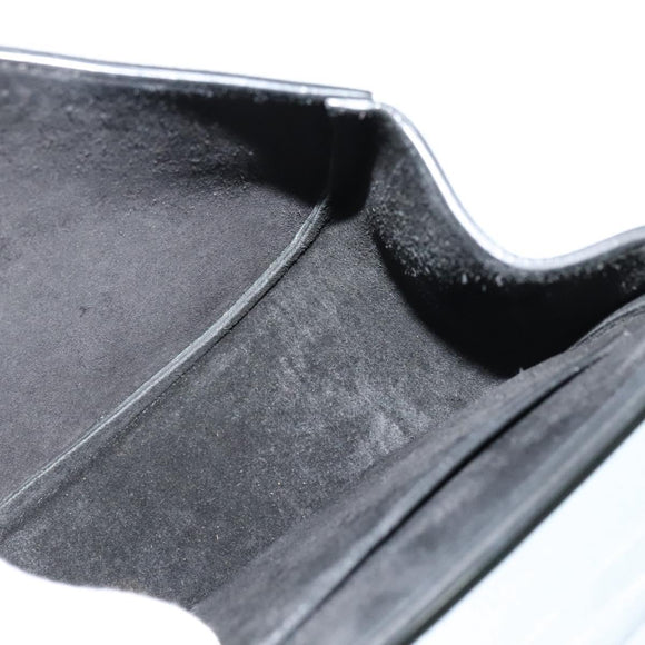 Chloe Chain Drew Shoulder Bag Leather Khaki Gold Auth BA5346