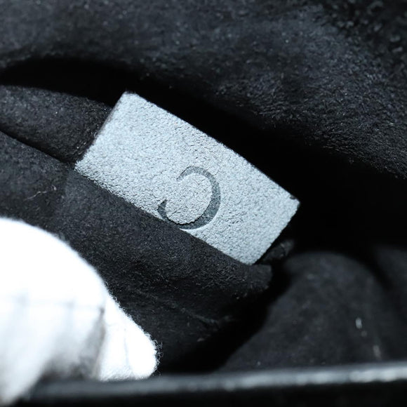 Chloe Chain Drew Shoulder Bag Leather Khaki Gold Auth BA5346