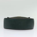 Chloe Chain Drew Shoulder Bag Leather Khaki Gold Auth BA5346-5