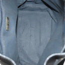 Burberrys Nova Check Shoulder Bag PVC Navy Gold Auth BA5347-12