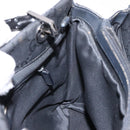 GUCCI GG Canvas Bamboo Hand Bag Nylon Black Silver 002 1016 Auth BA5353-18