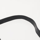 GUCCI Bamboo Hand Bag Nylon 2way Black Silver Auth BA5354-15