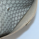 GUCCI GG Plus Supreme Web Sherry Line Tote Bag PVC Beige Gold Auth BA5355-20