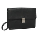 LOUIS VUITTON Taiga Selenga Clutch Bag Ardoise M30782 LV Auth BA536-1