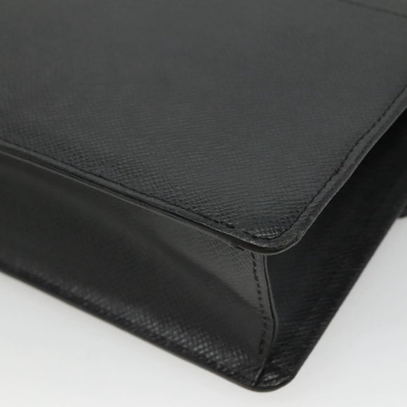 LOUIS VUITTON Taiga Selenga Clutch Bag Ardoise M30782 LV Auth BA536