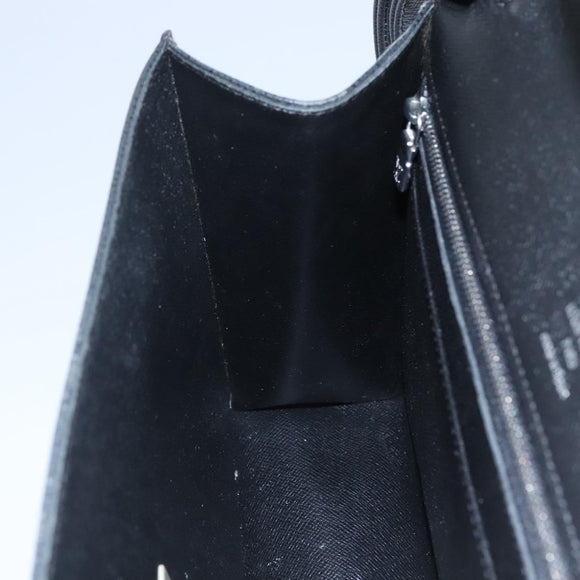 LOUIS VUITTON Taiga Selenga Clutch Bag Ardoise M30782 LV Auth BA536