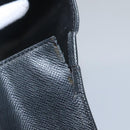 LOUIS VUITTON Taiga Selenga Clutch Bag Ardoise M30782 LV Auth BA536-11