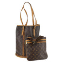 LOUIS VUITTON Monogram Shoulder Bag 2Set LV Auth BA5364-1