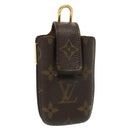 LOUIS VUITTON Monogram Etui Telephone International Cell M63064 LV Auth BA5365-1