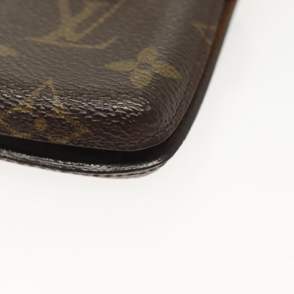 LOUIS VUITTON Monogram Etui Telephone International Cell M63064 LV Auth BA5365