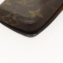 LOUIS VUITTON Monogram Etui Telephone International Cell M63064 LV Auth BA5365-12