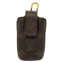 LOUIS VUITTON Monogram Etui Telephone International Cell M63064 LV Auth BA5365-2