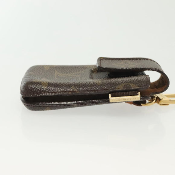 LOUIS VUITTON Monogram Etui Telephone International Cell M63064 LV Auth BA5365