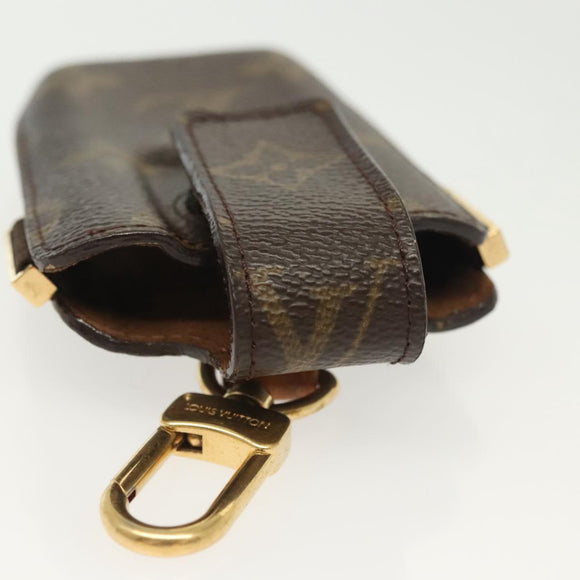 LOUIS VUITTON Monogram Etui Telephone International Cell M63064 LV Auth BA5365