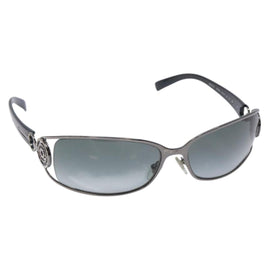 BVLGARI Sunglasses Metal Silver Auth BA5370
