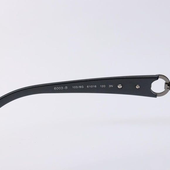 BVLGARI Sunglasses Metal Silver Auth BA5370