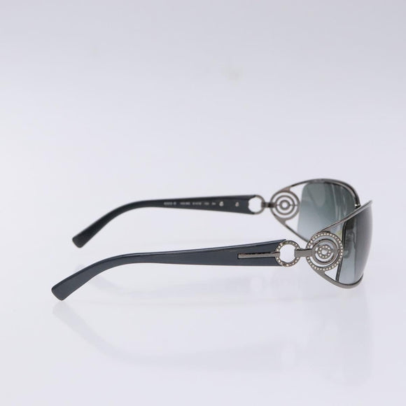 BVLGARI Sunglasses Metal Silver Auth BA5370